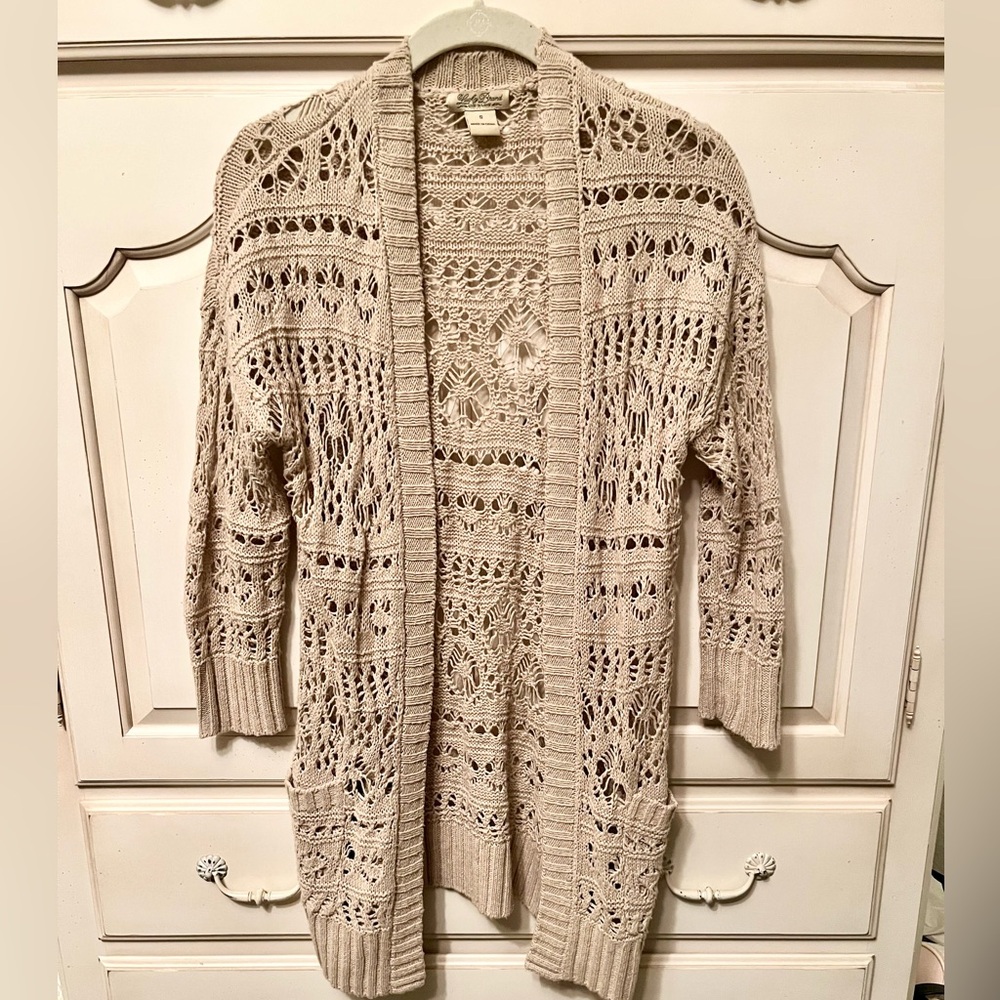 Lucky Brand Loose Knit Cardigan